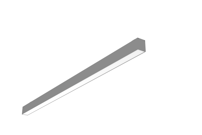 Светильник светодиодный Angusta 1257х35х45 25Вт 4000К IP40 накладной RAL7045 сер. муар рассеив. опал VARTON V1-R0-70241-20000-4002540