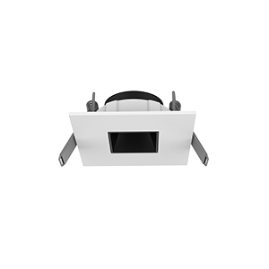 Рамка для модульного светильника Hottel 03 квадратная с квадратным отверстием встраив. 65х24 (м. о. 52мм) черн. рефлектор VARTON V4-R0-00.0102.HT0-0003