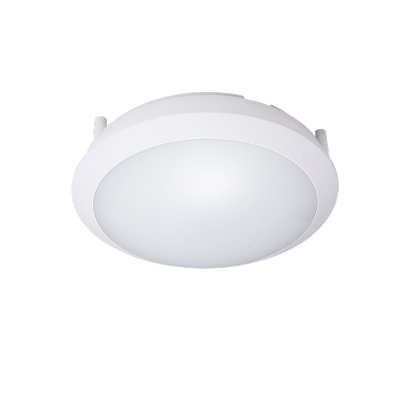 Светильник светодиодный WP 25 C 24W OP 940 D300 WH MDM 300х300х93мм 24Вт 4000К IP66 пылевлагозащ. ЖКХ с микроволнов. датчиком движения бел. Русский Свет 15072523443