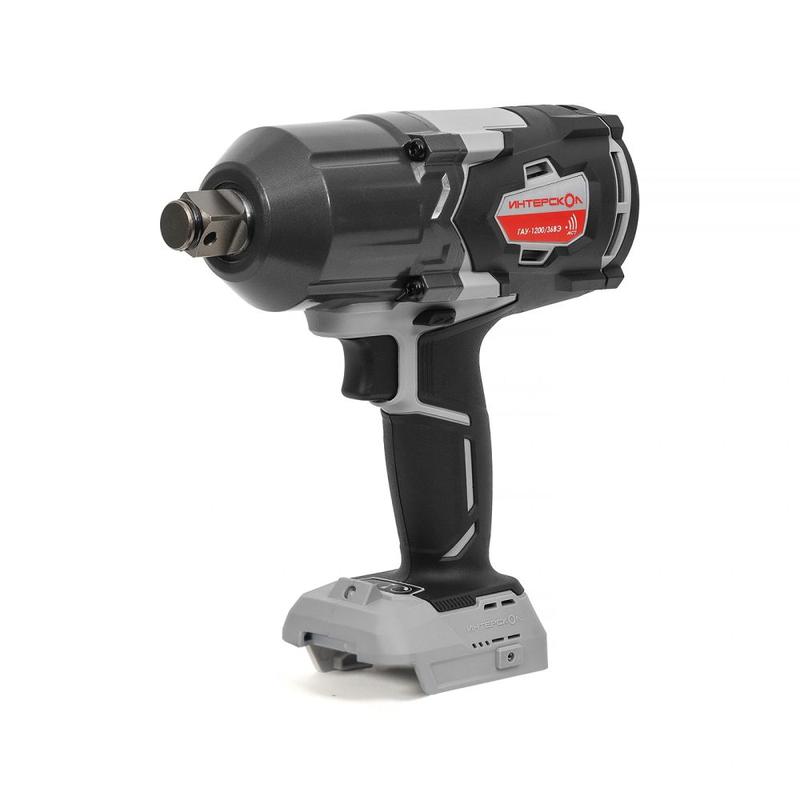 Гайковерт аккумуляторный ударный бесщеточный ГАУ-1200/36ВЭ АПИ 36В 1200Нм без АКБ и ЗУ ИНТЕРСКОЛ 819.1.0.70