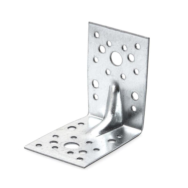 Угол крепежный усилен. 105х105х90 цинк Zitar 124408