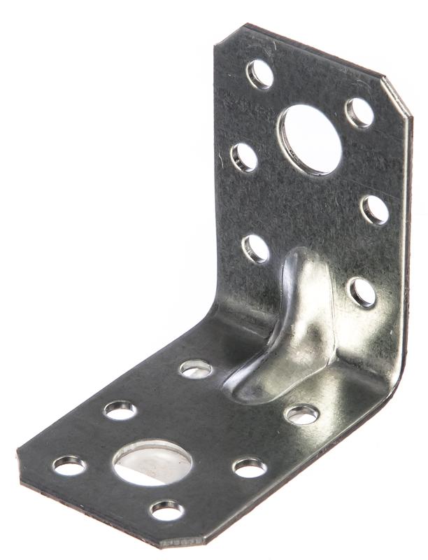 Угол крепежный усилен. 50х50х36 цинк Zitar 124410