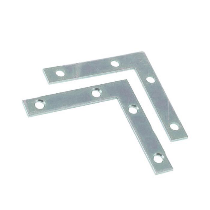 Уголок оконный плоский 60х60х10х2мм желт. Tech-Krep/Zitar 148320