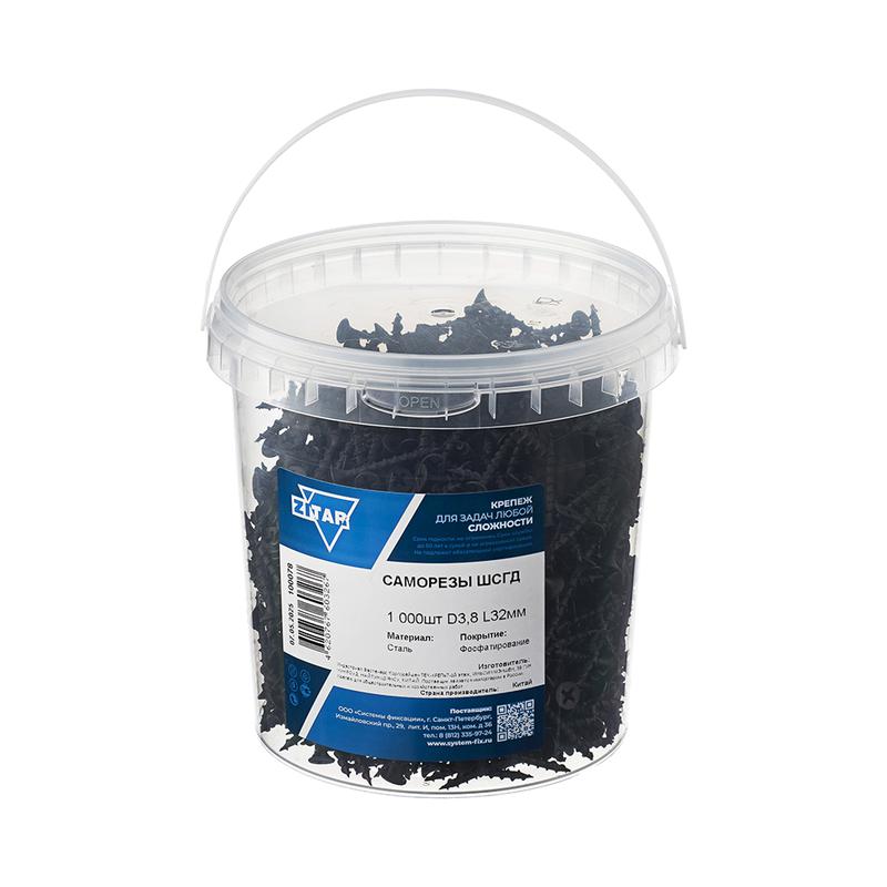 Саморез ШСГД 3.8х32 (уп.1000шт) Tech-Krep/Zitar 100078