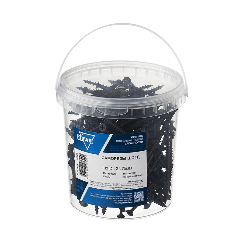 Саморез ШСГД 4.2х75 (уп.1кг) Tech-Krep/Zitar 125588