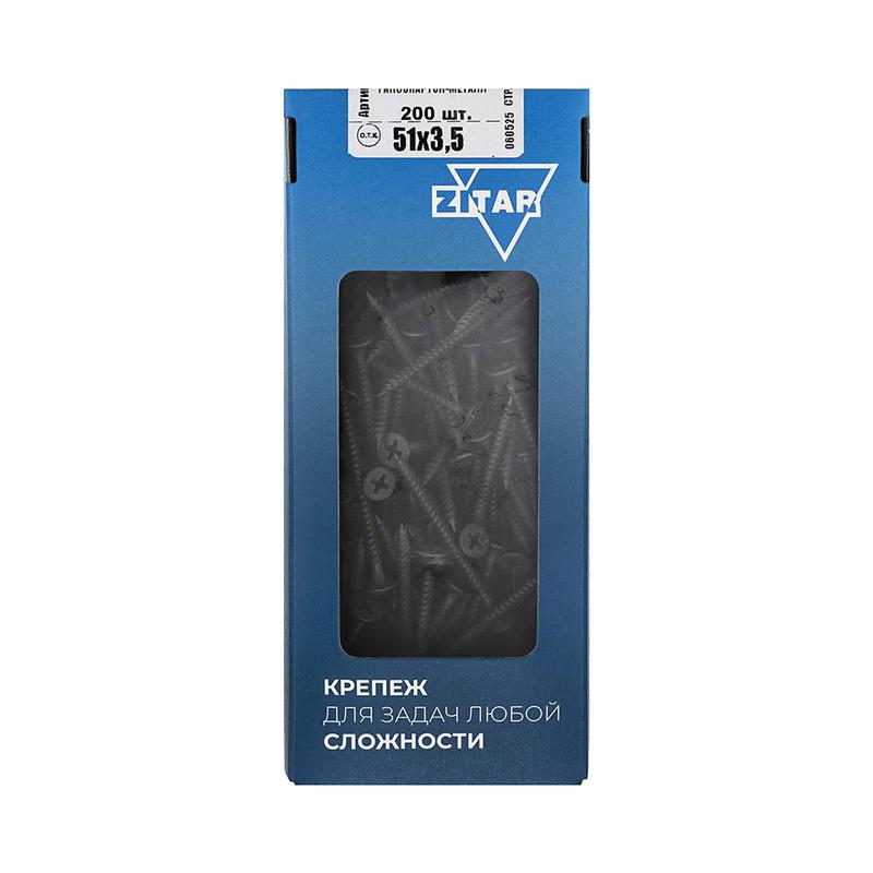 Саморез ШСГМ 3.5х51 (уп.200шт) Tech-Krep/Zitar 102132