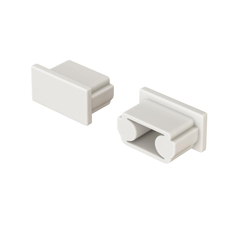 Комплект заглушек для профиля ALM004S-2M (уп.10шт) Maytoni ALM004EC