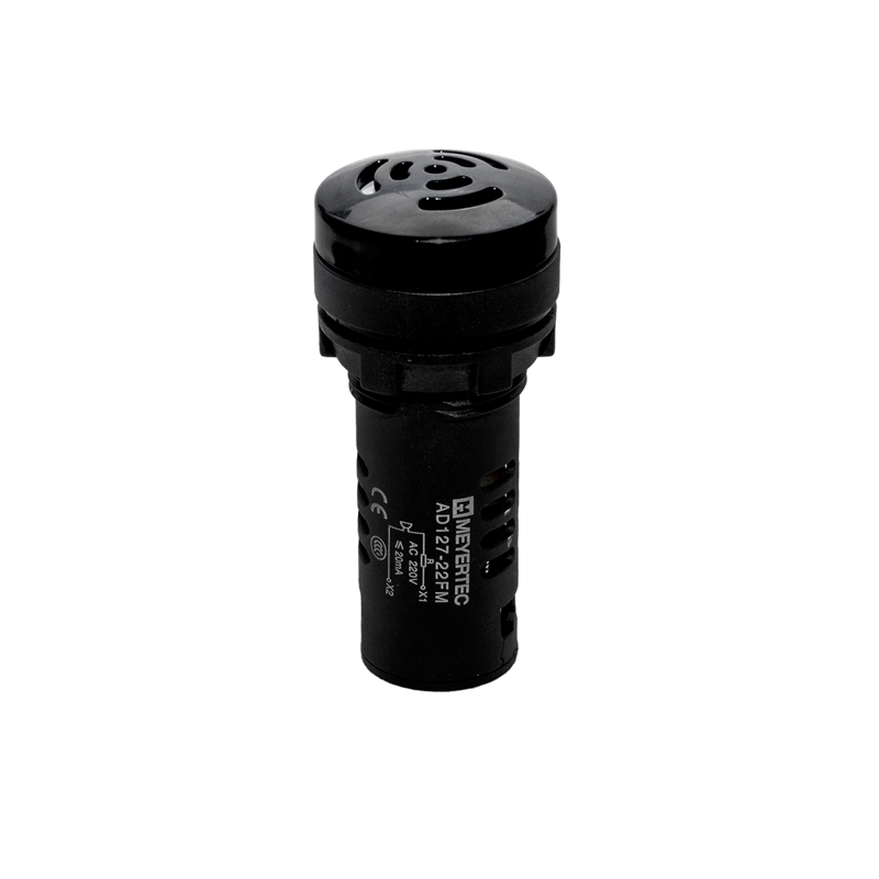 Зуммер без подсветки 80дБ 220В IP65 MT22-FM220E пластик черн. ОВЕН 137329