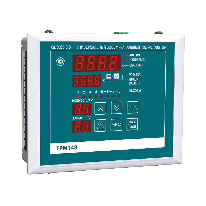 Измеритель-регулятор микропроцессорный ТРМ148-ИИККРРРР.Щ7 ОВЕН 76138