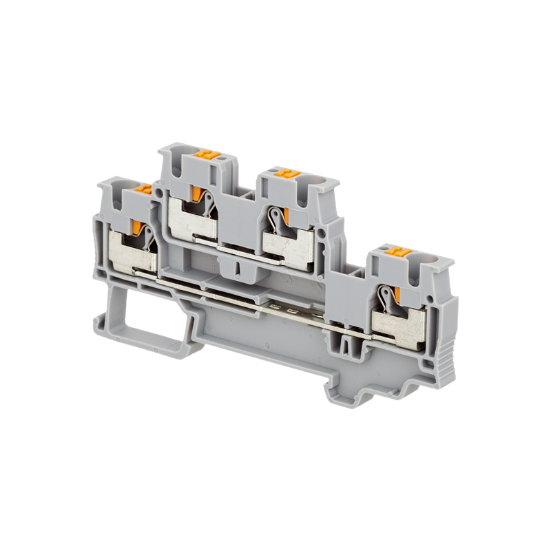 Клемма push-in двухуровневая 4кв.мм MTP-D4 ОВЕН 136799