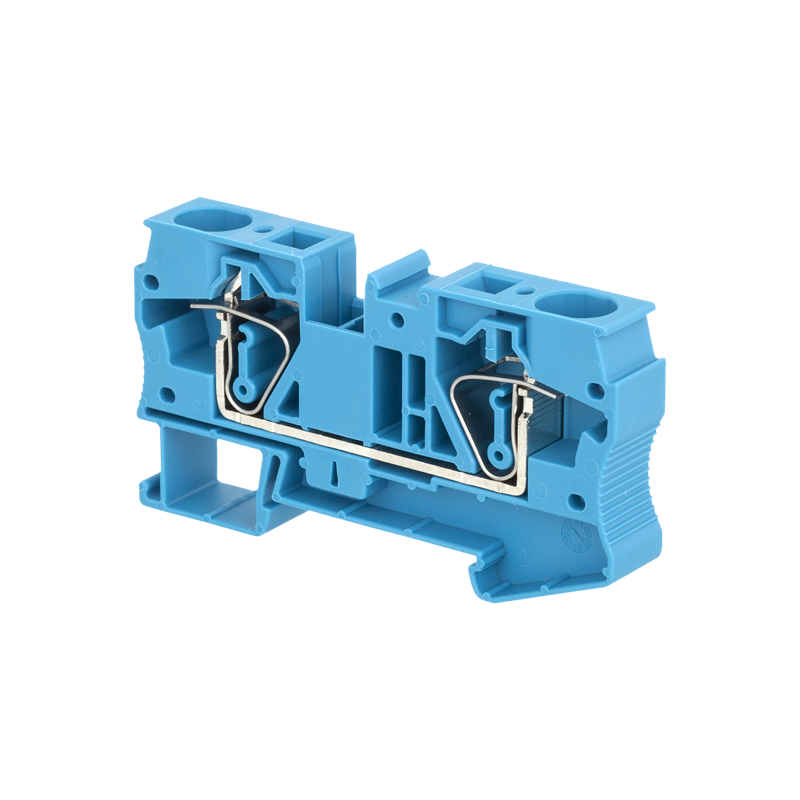 Клемма пружинная проходная 16кв.мм син. MTS-16BL ОВЕН 136897