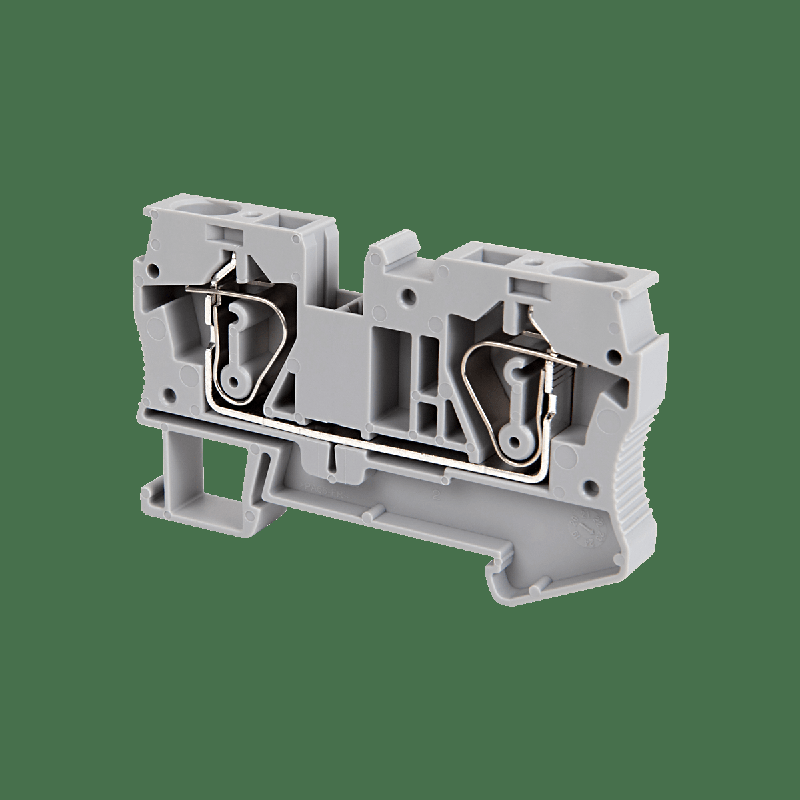 Клемма пружинная проходная 6кв.мм сер. MTS-6 ОВЕН 136889