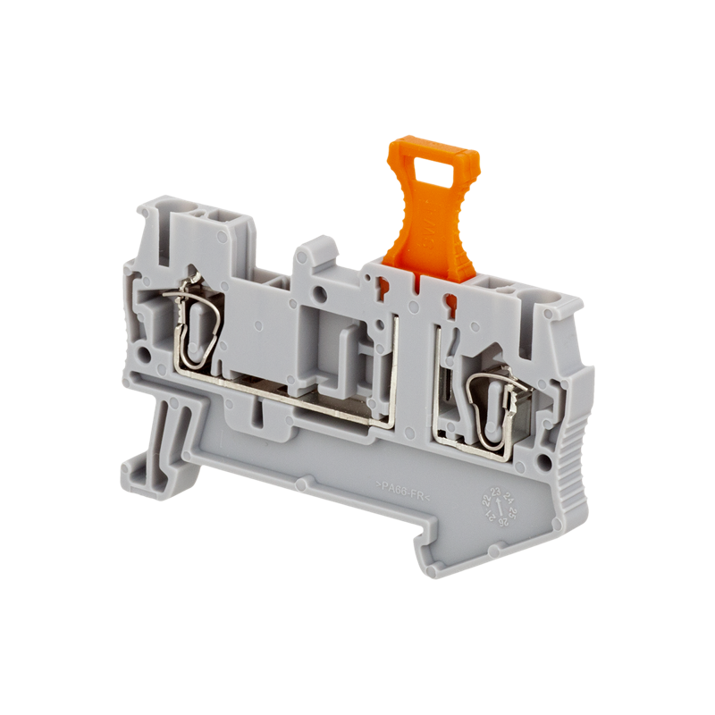 Клемма пружинная с ножевым размыкателем 2.5кв.мм MTS-2.5KS ОВЕН 136883