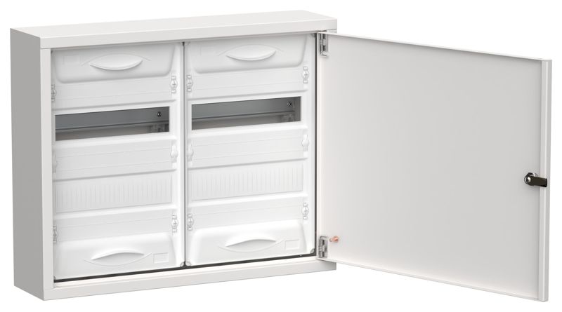 Корпус ЩРн-48 (2х24) TITAN 5 460х570х140 IP31 метал. бел. IEK TI5-50-N-2X024-31