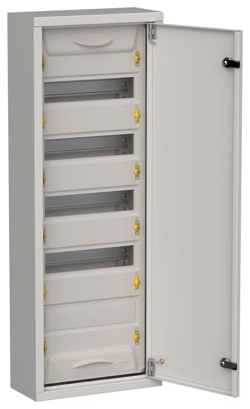 Корпус ЩРн-60 (1х60) TITAN 5 835х310х140 IP31 метал. сер. IEK TI5-50-N-060-31-7035