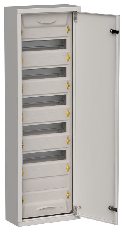 Корпус ЩРн-72 (1х72) TITAN 5 960х310х140 IP31 метал. сер. IEK TI5-50-N-072-31-7035