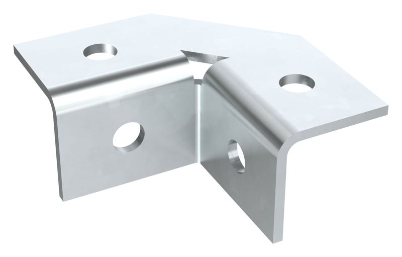 Соединитель угловой 90град. для STRUT-профиля EZ IEK CSE10-U-90-EZ