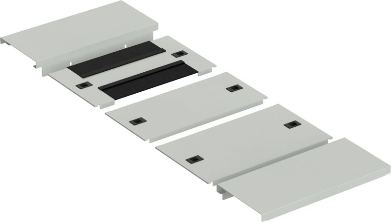 Панель основания шкафа рол. 600х1200 сер. by ZPAS РФ ITK ZP-BP35-600-1200-RS-R