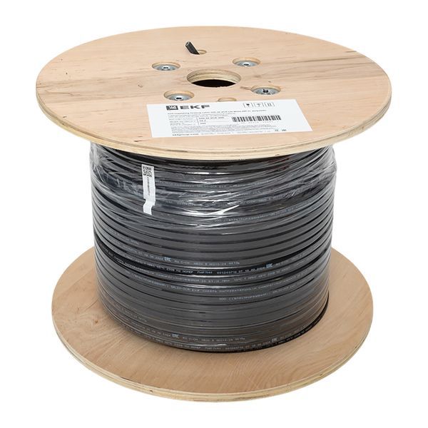 Кабель нагревательный саморег. SRL30-2CR 30Вт/м полиолефин 200м EKF SRL30-2CR-200