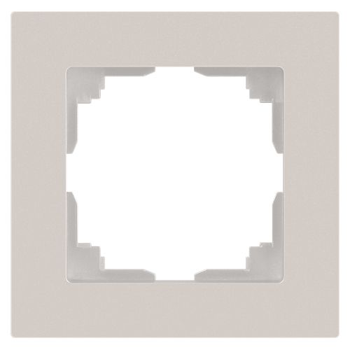 Рамка 1-м СП Accent 6-501-06 перламутр. Intro Б0063753