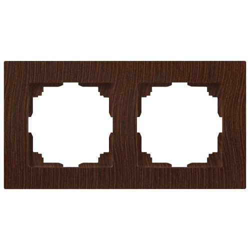 Рамка 2-м СП Accent 6-502-10 венге Intro Б0063754