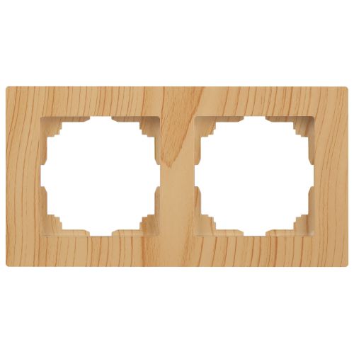 Рамка 2-м СП Accent 6-502-11 сосна Intro Б0063729