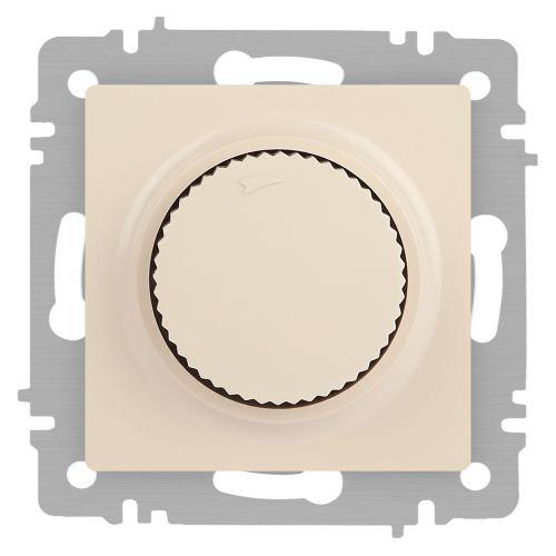 Светорегулятор поворотный СП Accent 6-401-02 600Вт 230В IP20 сл. кость Intro Б0063672