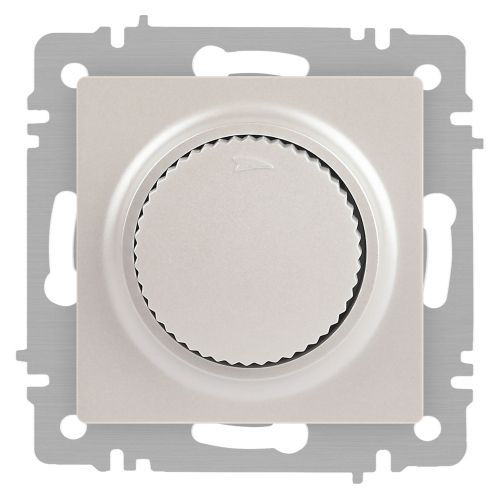 Светорегулятор поворотный СП Accent 6-401-06 600Вт 230В IP20 перламутр. Intro Б0063680