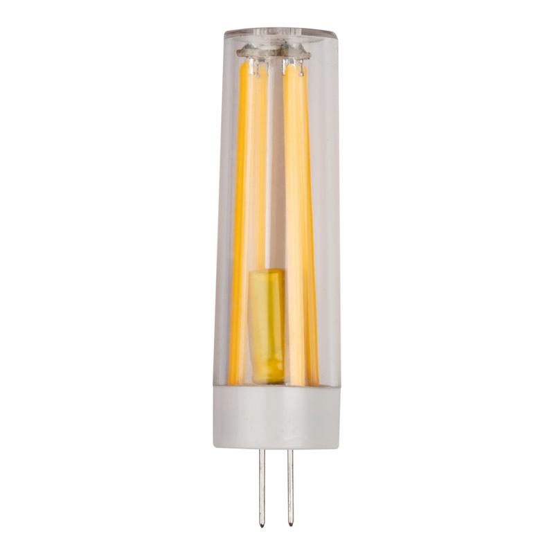 Лампа светодиодная филаментная PLED-G4 PRO 8Вт 2700К 680лм 230В d16.5х65мм без пульсации JazzWay 5062504