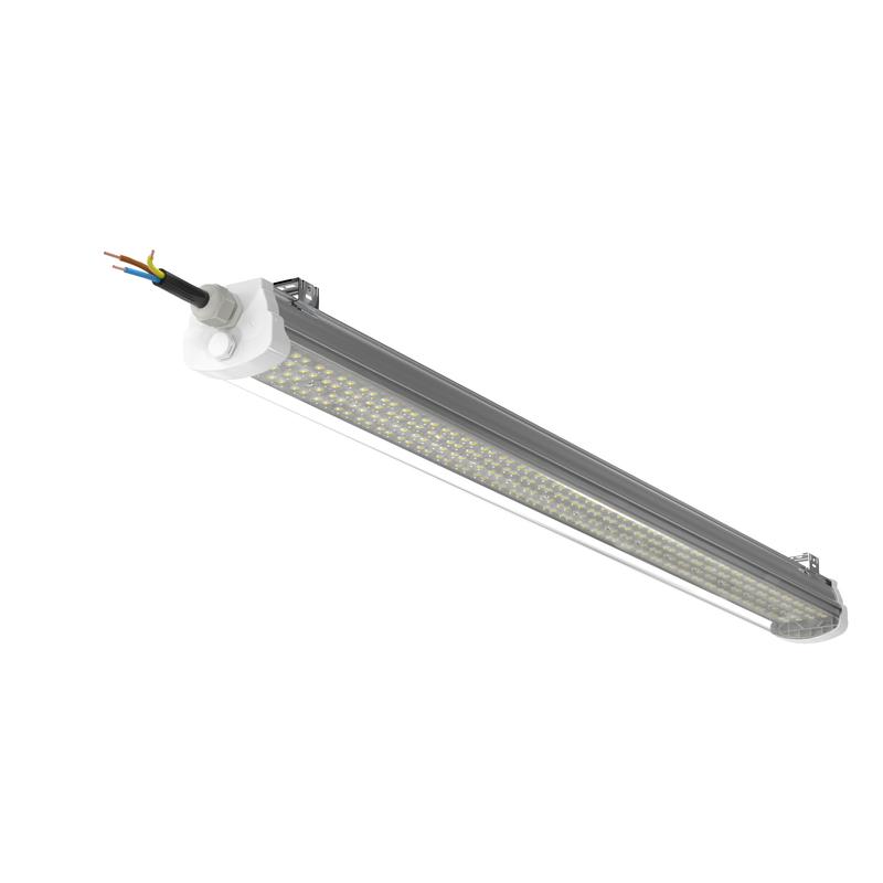 Светильник светодиодный ДСП WP 20 C 30W N 840 2 L900 900х74х60мм 30Вт 4000К IP66 пылевлагозащ. управл. по DALI-2 бел. Русский Свет 27072023806