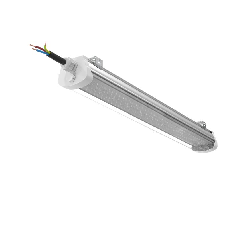 Светильник светодиодный ДСП WP 20 C 20W VW 840 2 L600 600х74х60мм 20Вт 4000К IP66 пылевлагозащ. управл. по DALI-2 бел. Русский Свет 27072023827