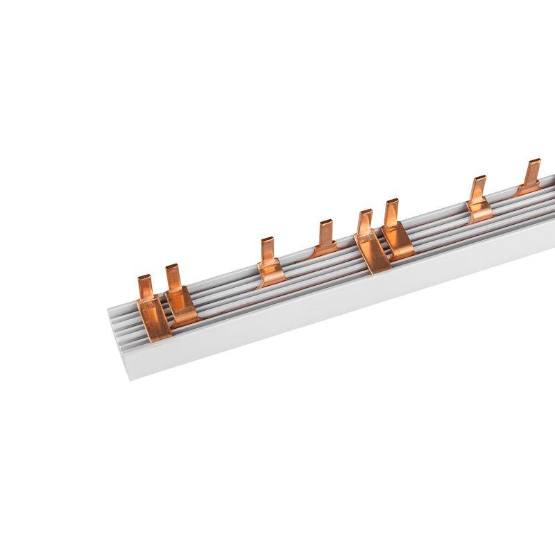 Шина соединительная типа PIN штырь 4Р 63А 1м Rexant 11-2247