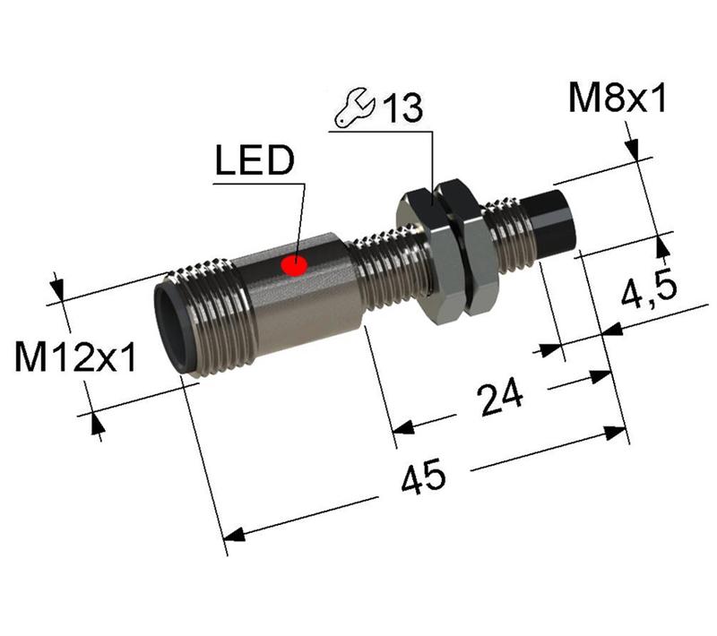 Выключатель бесконтактный PS2-08M45-5N31-C4 МЕГА-К A8010-32100284