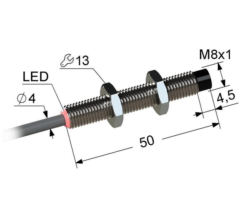 Выключатель бесконтактный PS2-08M50-3N31-K МЕГА-К A8010-79684457
