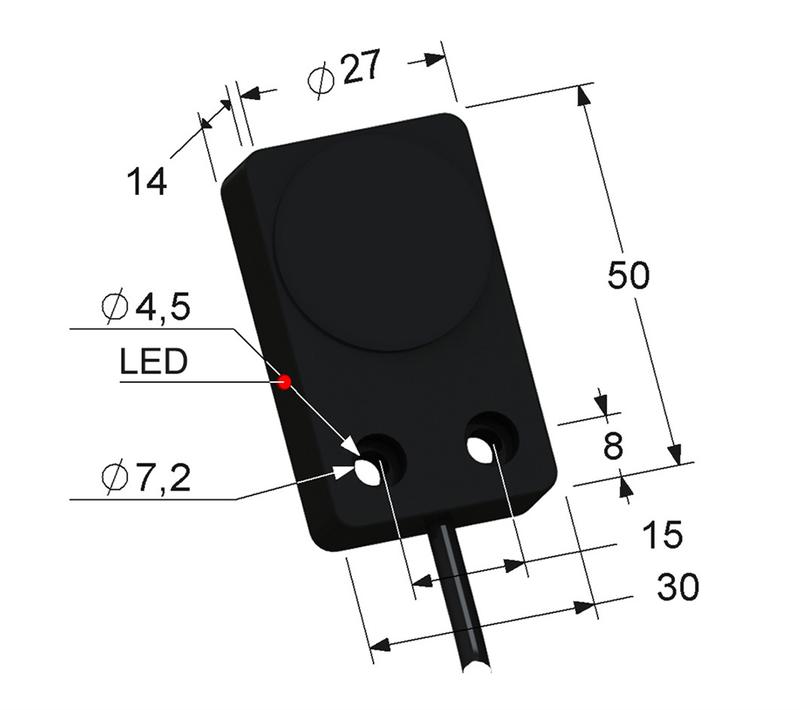 Выключатель бесконтактный PS2-32-15N11-K (ВБ2.32.хх.15.1.1.К) МЕГА-К A8010-80087156