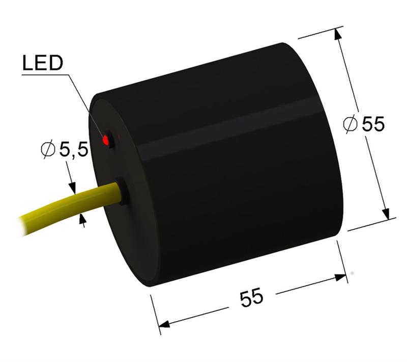Выключатель бесконтактный PS2-55D55-30N21-K (ВБ2.55.55.30.2.1.К) МЕГА-К A8010-80087415