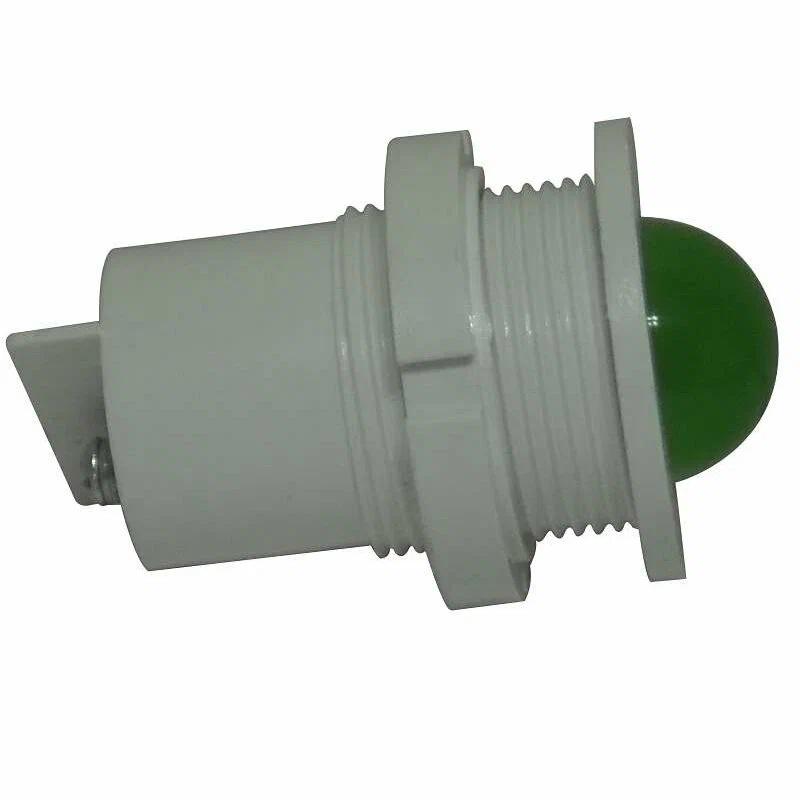 Лампа светодиодная СКЛ-11А-Л-1-220 220В пост. диаметр посадочного отверстия 27мм УХЛ2.1 зел. Реле и Автоматика A8021-78103981