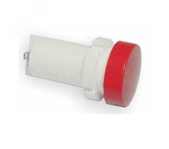 Лампа светодиодная СКЛ-14Б-К-2-220(Р)-П плоский излучатель с порогом срабатывания 140В 220В 50Гц/пост. диаметр посадочного отверстия 22мм УХЛ2.1 красн. Реле и Автоматика A8021-79682507