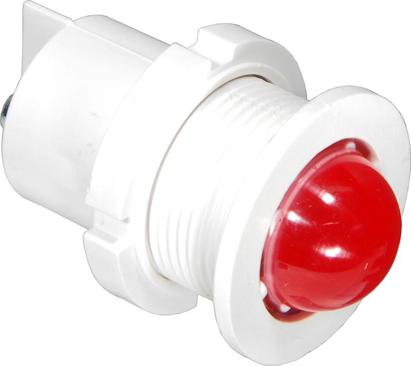 Лампа светодиодная СКЛ-11.2Б-К-3-220 усиленные контакты 220В 50Гц диаметр посадочного отверстия 27мм УХЛ2.1 красн. Реле и Автоматика A8021-79687021