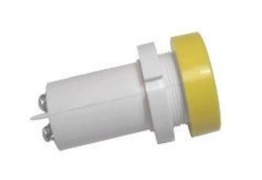 Лампа светодиодная СКЛ-14Б-Ж-2-220-П 220В 50Гц/пост. диаметр посадочного отверстия 22мм УХЛ2.1 желт. Реле и Автоматика A8021-80067936