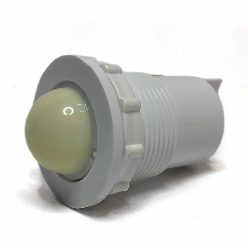 Лампа светодиодная СКЛ-11А-ЛМ-1-220 220В пост. диаметр посадочного отверстия 27мм УХЛ2.1 зел. матов. Реле и Автоматика A8021-80070431