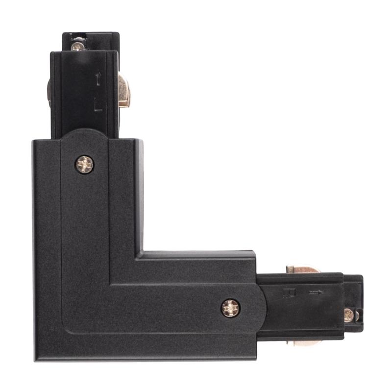 Аксессуар к шинопроводу трехфазному 3P PTR CL-BL OUT коннектор внешний Pro+ черн. JazzWay 5063112