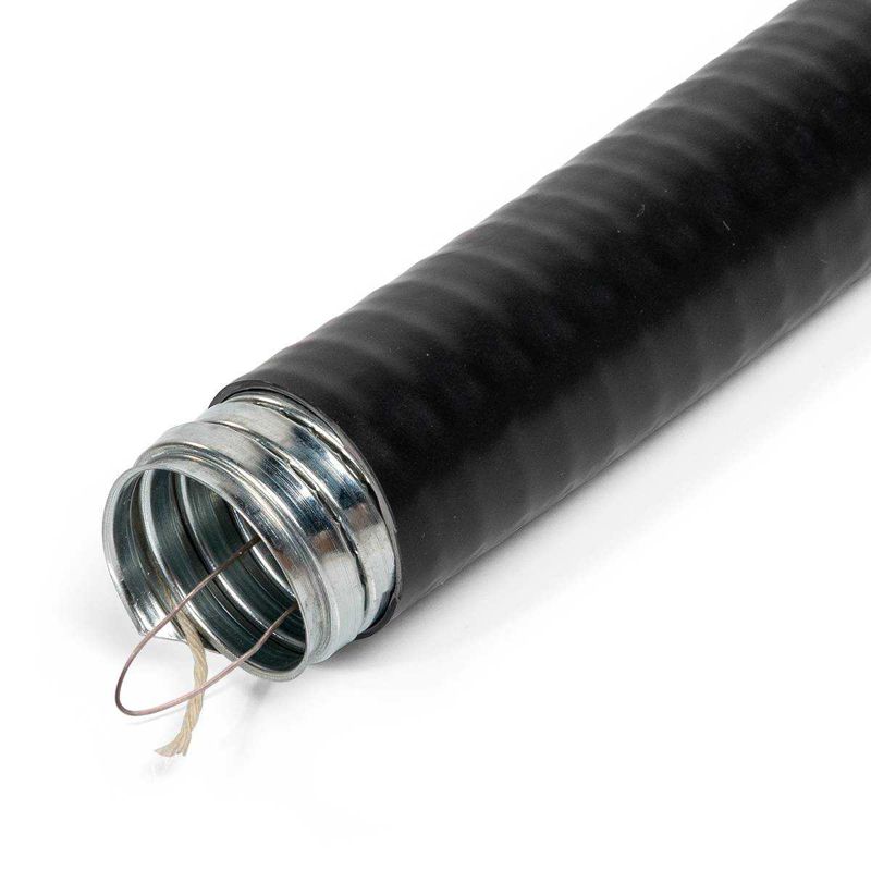 Металлорукав толстостенный МГ HEAVY DUTY 22 с протяжкой (уп.50м) Fortisflex 88437