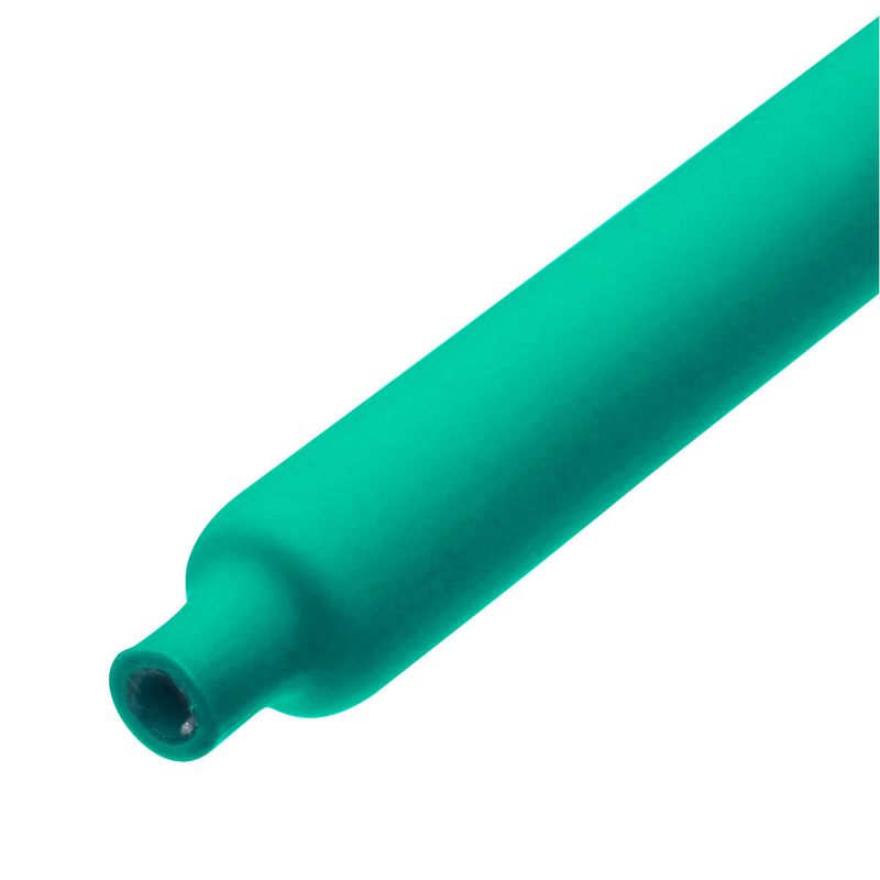 Трубка термоусадочная клеевая ТТК(3:1)-12/4 зел. (уп.10м) КВТ 102433