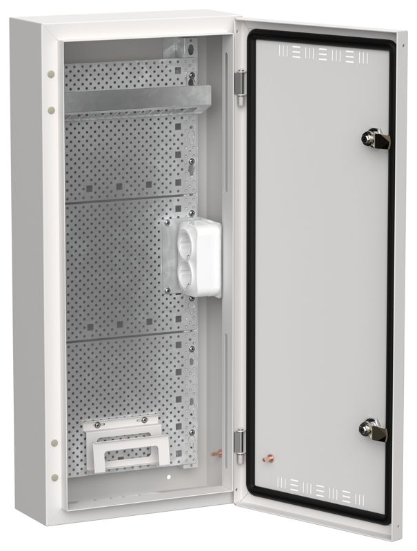 Корпус мультимедиа ЩРн-48 (1х48) TITAN 5 бел. IEK TI5-51-N-048-30