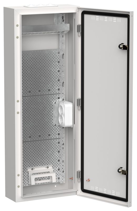 Корпус мультимедиа ЩРн-60 (1х60) TITAN 5 бел. IEK TI5-51-N-060-30