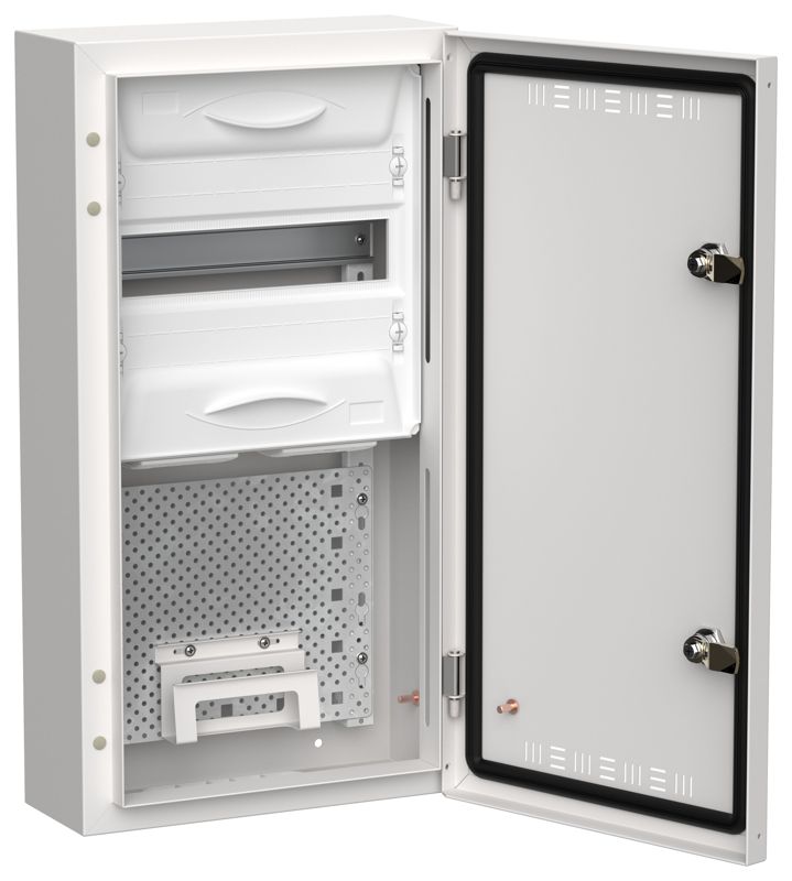 Корпус комбинированный ЩРн-12 (1х36) TITAN 5 бел. IEK TI5-51-N-1X036-30