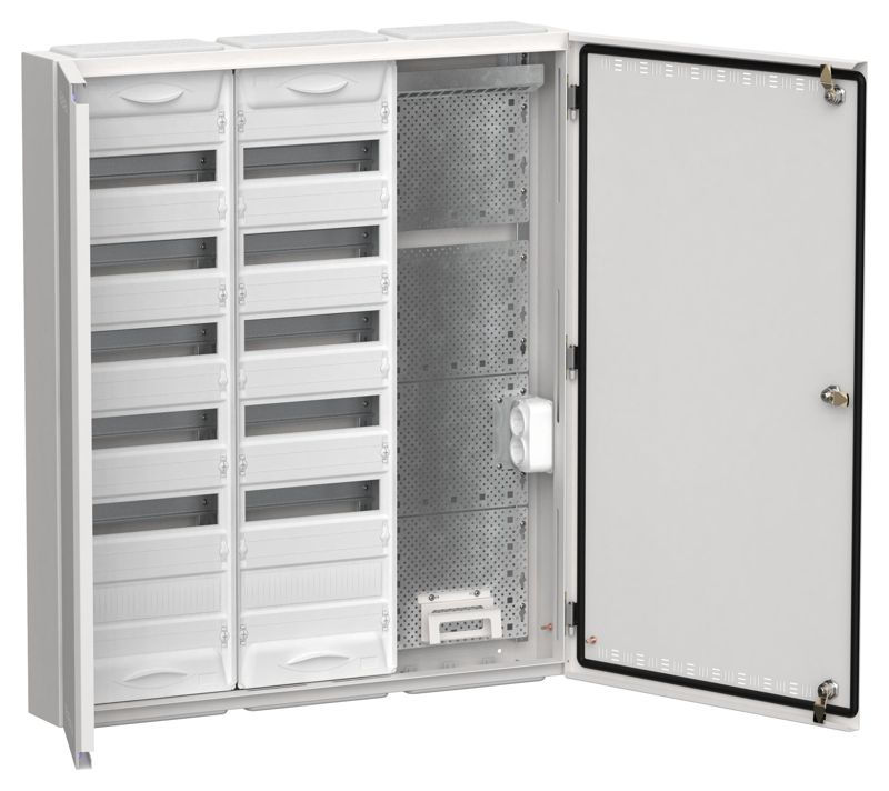 Корпус комбинированный ЩРн-144 (3х72) TITAN 5 бел. IEK TI5-51-N-3X072-30