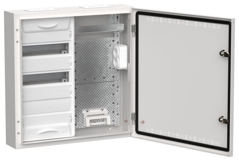 Корпус комбинированный ЩРн-36 (2х36) TITAN 5 бел. IEK TI5-51-N-2X036-30