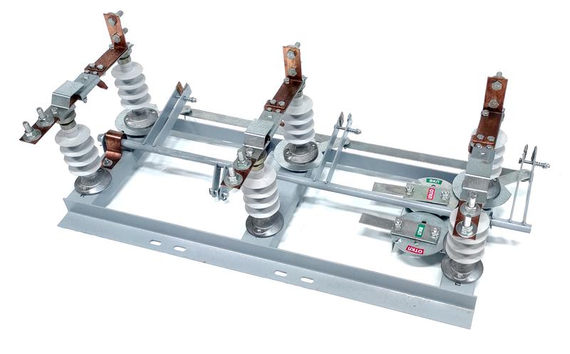 Разъединитель РЛНД-1-10-IV/400 УХЛ1 с приводом ПРНЗ-10 (Полимер) ТЭРА